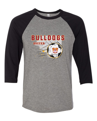 Highland Bulldogs Soccer #2 Men's Baseball T-Shirt