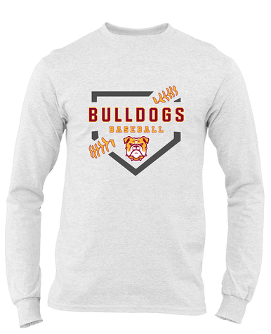 Highland Bulldogs Baseball #2 Men's Premium LS T-Shirt