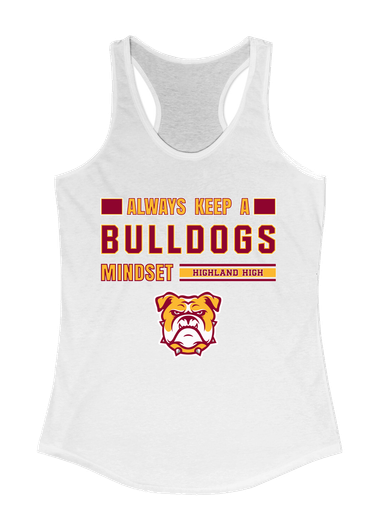 Highland Bulldogs Mindset Women's Tank Top