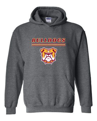 Highland Bulldogs Mascot #8 Men's Hoodie