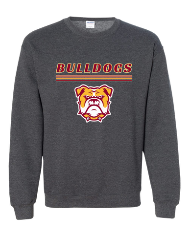Highland Bulldogs Mascot #8 Men's Sweatshirt