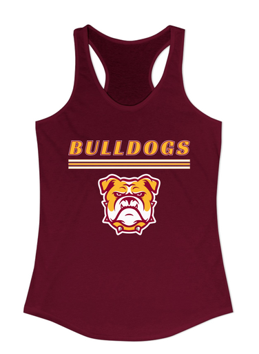 Highland Bulldogs Mascot #8 Women's Tank Top