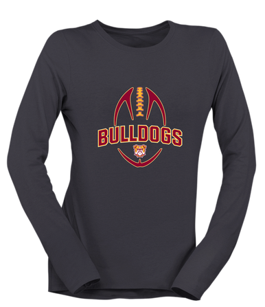 Highland Bulldogs Football #5 Women's Premium LS T-Shirt