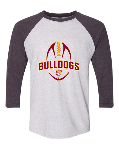 Highland Bulldogs Football #5 Women's Baseball T-Shirt