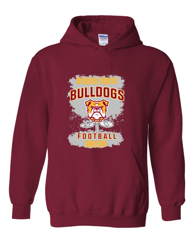 Highland Bulldogs Football #6 Men's Hoodie
