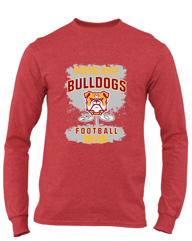 Highland Bulldogs Football #6 Men's LS T-Shirt
