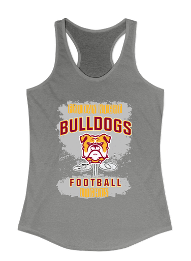 Highland Bulldogs Football #6 Women's Tank Top