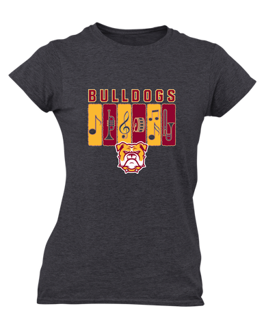 Highland Bulldogs Band # 2 Women's Premium SS T-Shirt