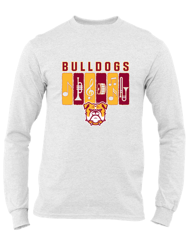 Highland Bulldogs Band # 2 Men's LS T-Shirt