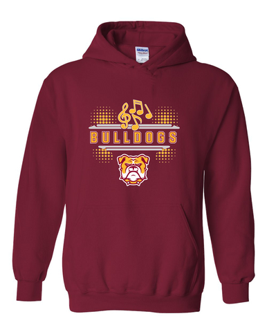 Highland Bulldogs Band # 3 Men's Hoodie