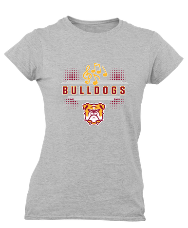 Highland Bulldogs Band # 3 Women's Premium SS T-Shirt