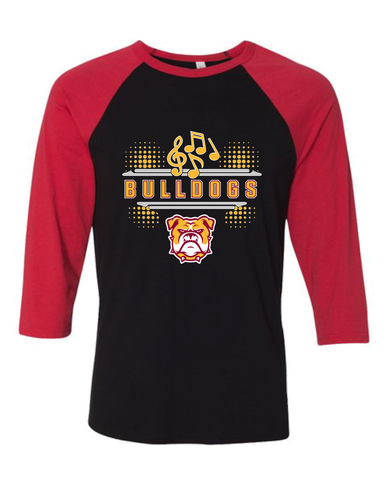 Highland Bulldogs Band # 3 Men's Baseball T-Shirt