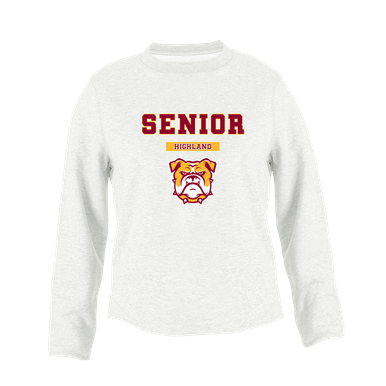 Highland Bulldogs Senior #2 Women's Sweatshirt