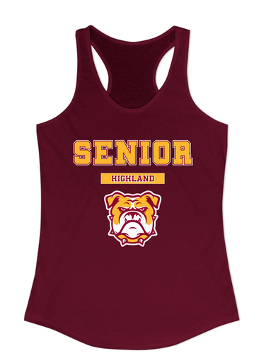 Highland Bulldogs Senior #2 Women's Tank Top