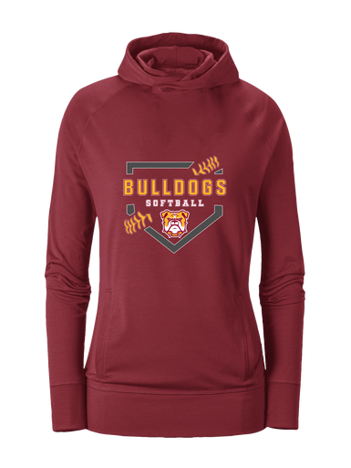 Highland Bulldogs Softball #2 Women's Hoodie