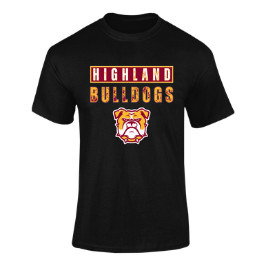 Highland Bulldogs Mascot #9 Men's Premium SS T-Shirt