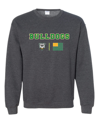 Suwannee Bulldogs Team Colors Flag Men's Sweatshirt