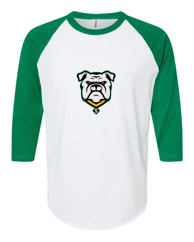 Suwannee Bulldogs Mascot #1 Women's Baseball T-Shirt