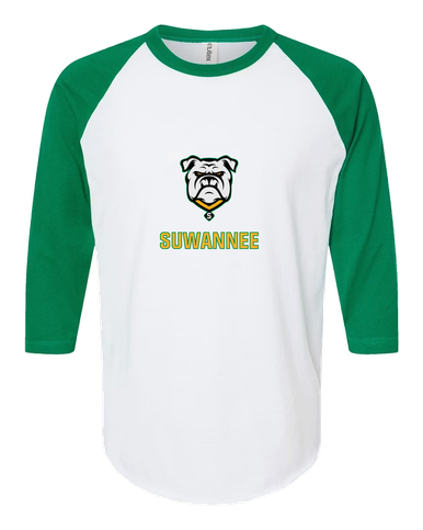 Suwannee Bulldogs Mascot #2 Men's Baseball T-Shirt