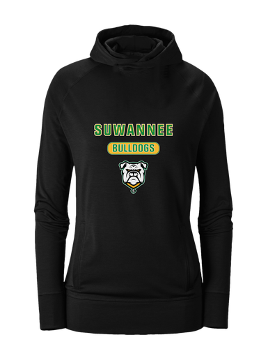 Suwannee Bulldogs Mascot #3 Women's Hoodie