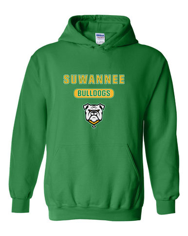 Suwannee Bulldogs Mascot #3 Men's Hoodie