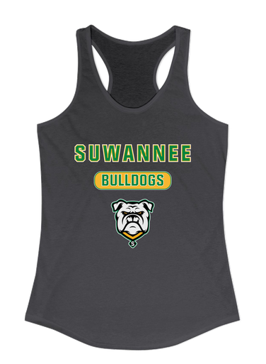 Suwannee Bulldogs Mascot #3 Women's Tank Top