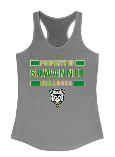 Suwannee Bulldogs Property Of Women's Tank Top