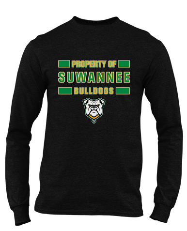 Suwannee Bulldogs Property Of Men's LS T-Shirt