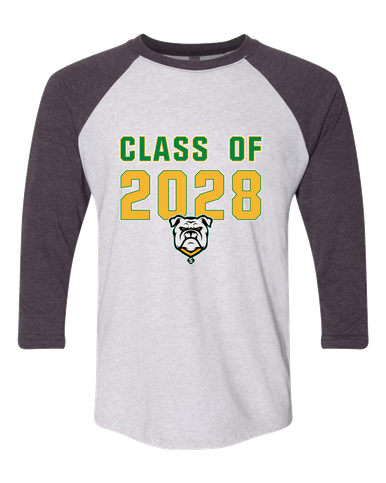 Suwannee Bulldogs Class of 2028 Women's Baseball T-Shirt