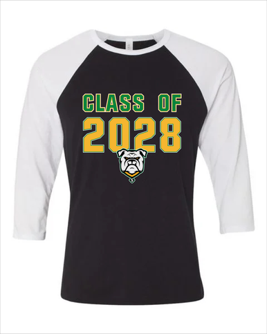 Suwannee Bulldogs Class of 2028 Men's Baseball T-Shirt