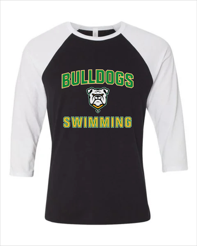 Suwannee Bulldogs Swimming Women's Baseball T-Shirt