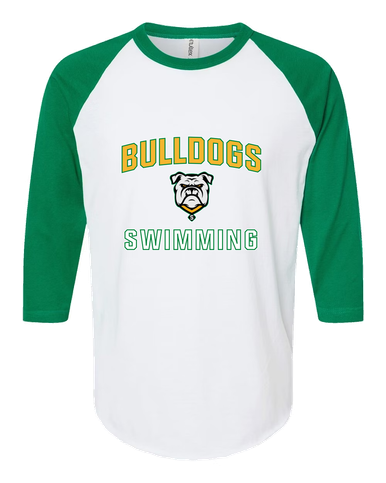 Suwannee Bulldogs Swimming Men's Baseball T-Shirt