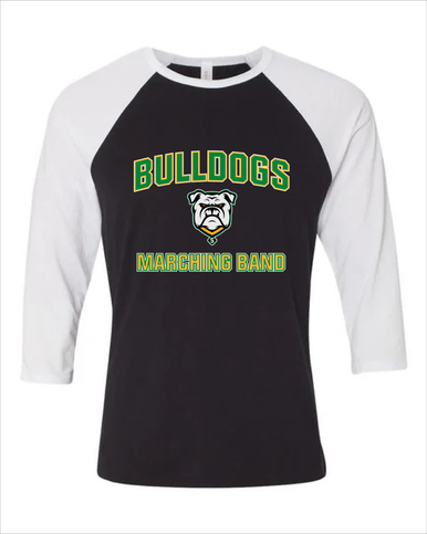 Suwannee Bulldogs Marching Band Men's Baseball T-Shirt