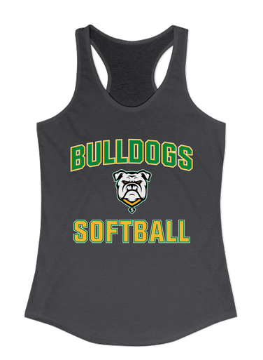 Suwannee Bulldogs Softball #1 Women's Tank Top