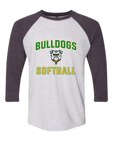Suwannee Bulldogs Softball #1 Women's Baseball T-Shirt