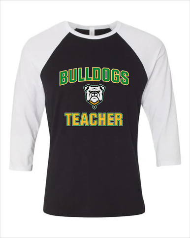 Suwannee Bulldogs Teacher Men's Baseball T-Shirt