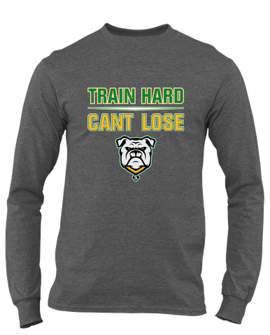 Suwannee Bulldogs Train Hard, Can't Lose Men's LS T-Shirt