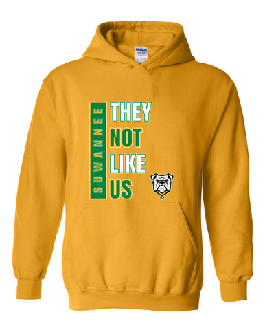 Suwannee Bulldogs They Not Like Us #1 Men's Hoodie
