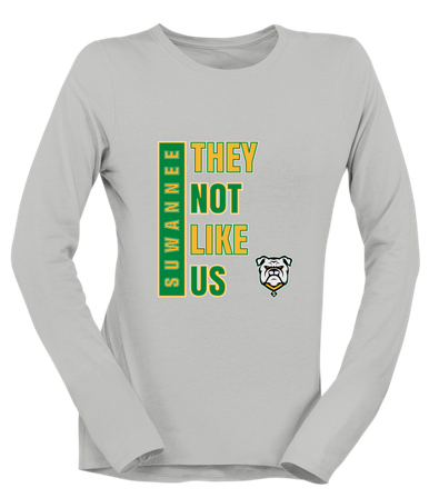 Suwannee Bulldogs They Not Like Us #1 Women's Premium LS T-Shirt