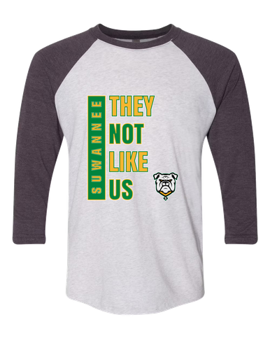 Suwannee Bulldogs They Not Like Us #1 Men's Baseball T-Shirt