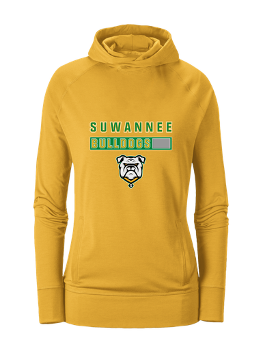 Suwannee Bulldogs Mascot #7 Women's Hoodie