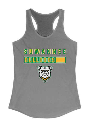 Suwannee Bulldogs Mascot #7 Women's Tank Top