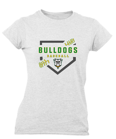 Suwannee Bulldogs Baseball #2 Women's SS T-Shirt
