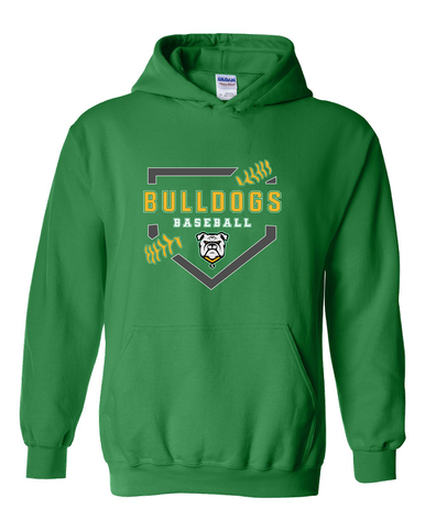 Suwannee Bulldogs Baseball #2 Men's Hoodie