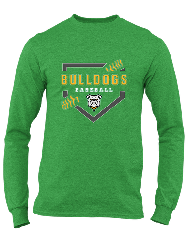 Suwannee Bulldogs Baseball #2 Men's LS T-Shirt