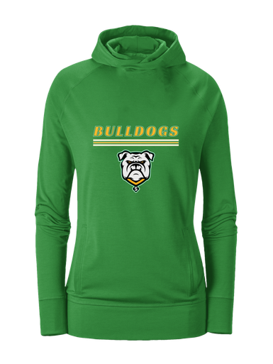 Suwannee Bulldogs Mascot #8 Women's Hoodie