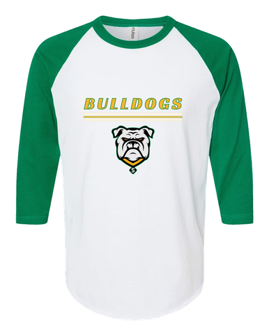 Suwannee Bulldogs Mascot #8 Women's Baseball T-Shirt