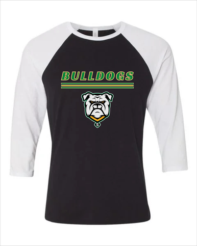 Suwannee Bulldogs Mascot #8 Men's Baseball T-Shirt