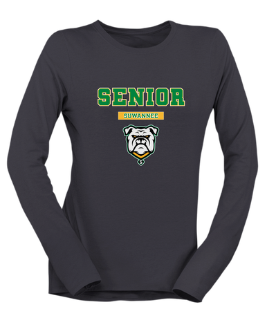 Suwannee Bulldogs Senior #2 Women's Premium LS T-Shirt
