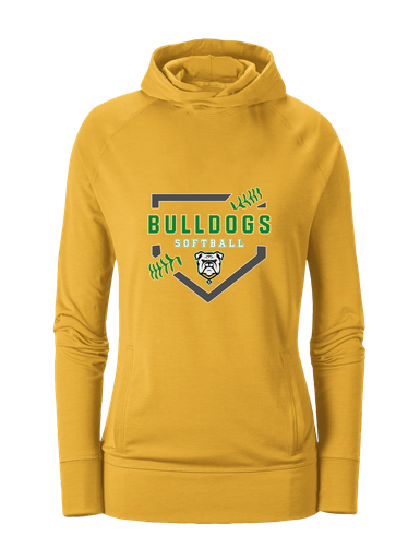 Suwannee Bulldogs Softball #2 Women's Hoodie